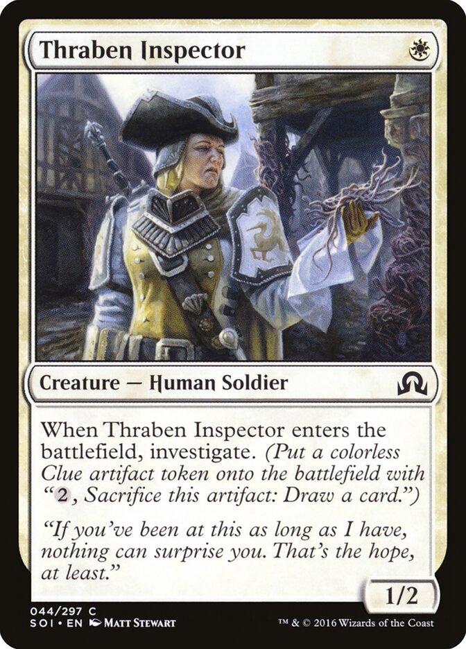 Inspetor de Thraben / Thraben Inspector - Magic: The Gathering - MoxLand