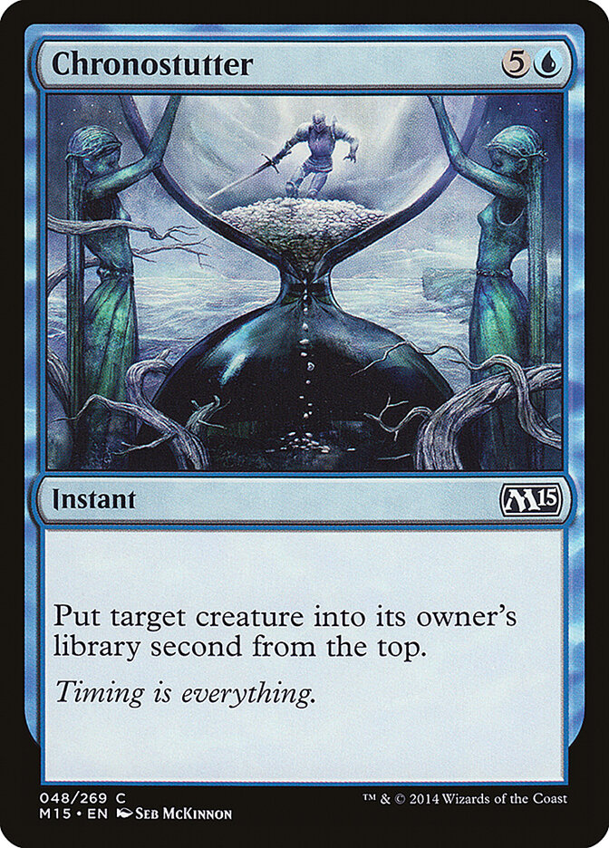Instabilidade Cronológica / Chronostutter - Magic: The Gathering - MoxLand