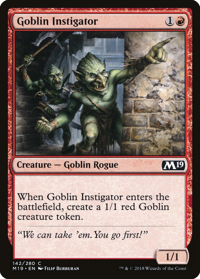 Instigador Goblin / Goblin Instiga