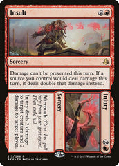 Insulto / Agressão / Insult / Injury - Magic: The Gathering - MoxLand