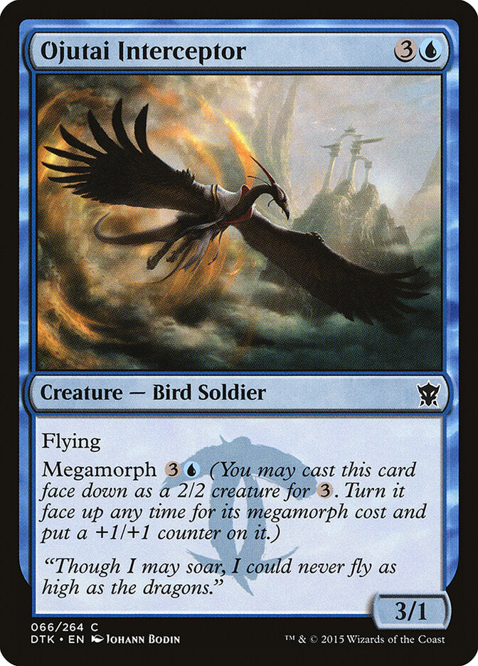 Interceptador de Ojutai / Ojutai Interceptor - Magic: The Gathering - MoxLand