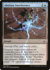 Interferência Abstrusa / Abstruse Interference - Magic: The Gathering - MoxLand