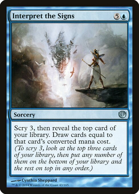 Interpretar os Sinais / Interpret the Signs - Magic: The Gathering - MoxLand