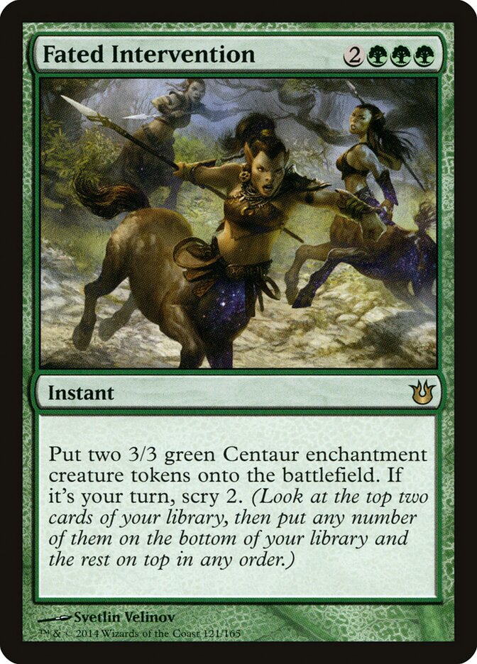 Intervenção Predestinada / Fated Intervention - Magic: The Gathering - MoxLand