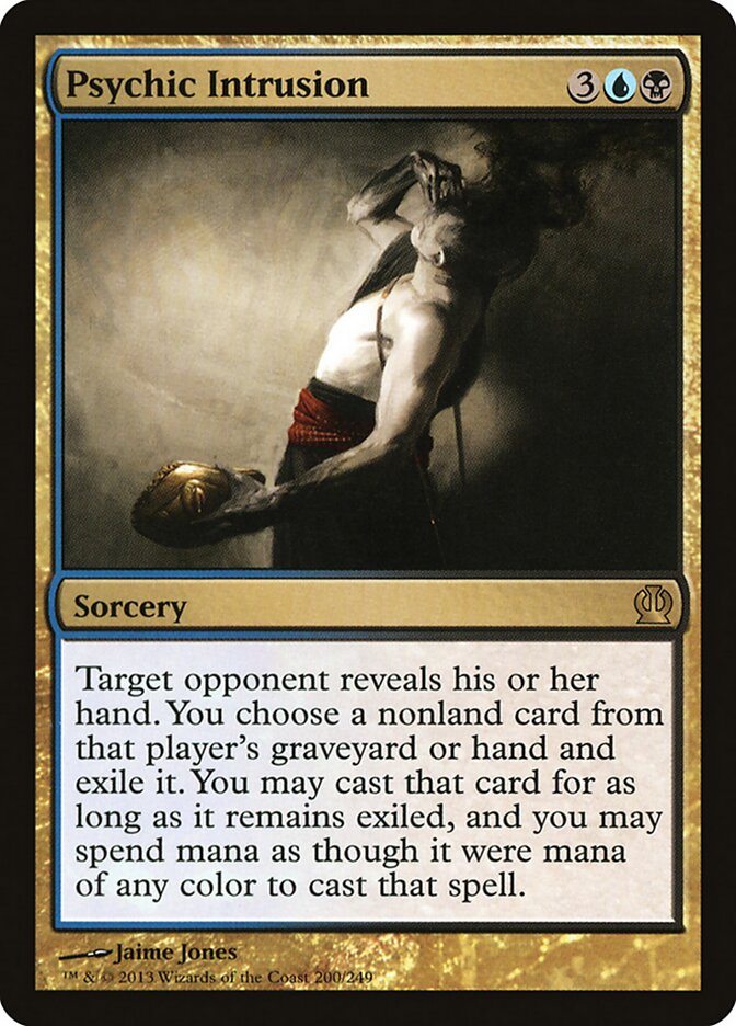 Intrusão Psíquica / Psychic Intrusion - Magic: The Gathering - MoxLand