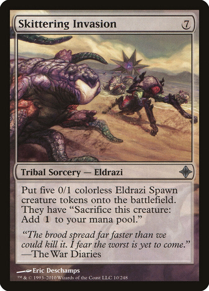 Invasão Saltitante / Skittering Invasion - Magic: The Gathering - MoxLand
