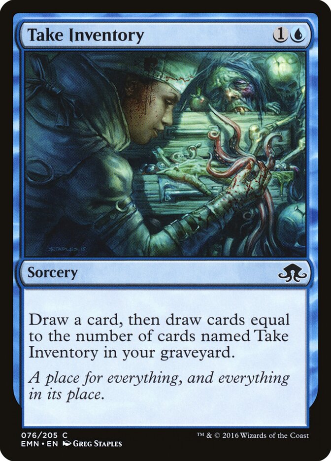 Inventariar / Take Inventory - Magic: The Gathering - MoxLand