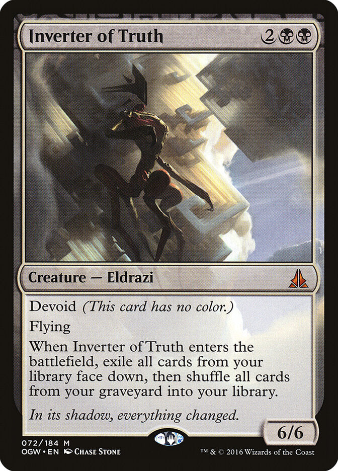 Inversor da Verdade / Inverter of Truth - Magic: The Gathering - MoxLand