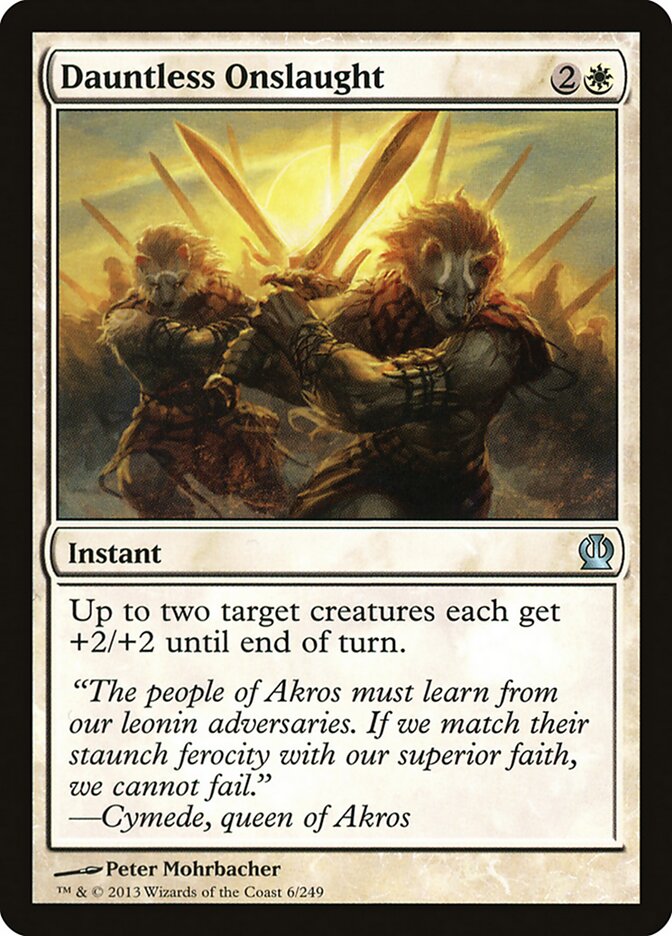 Investida Destemida / Dauntless Onslaught - Magic: The Gathering - MoxLand