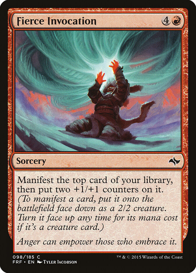 Invocação Furiosa / Fierce Invocation - Magic: The Gathering - MoxLand