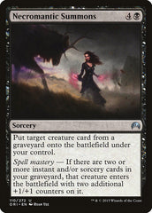Invocações Necromânticas / Necromantic Summons - Magic: The Gathering - MoxLand