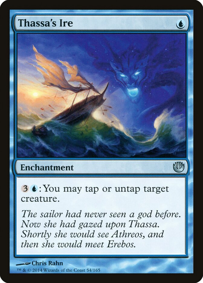 Ira de Tassa / Thassa's Ire - Magic: The Gathering - MoxLand