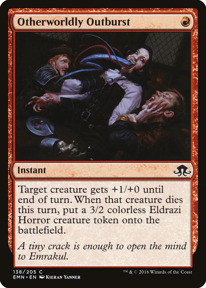 Irrupção de Outro Mundo / Otherworldly Outburst - Magic: The Gathering - MoxLand