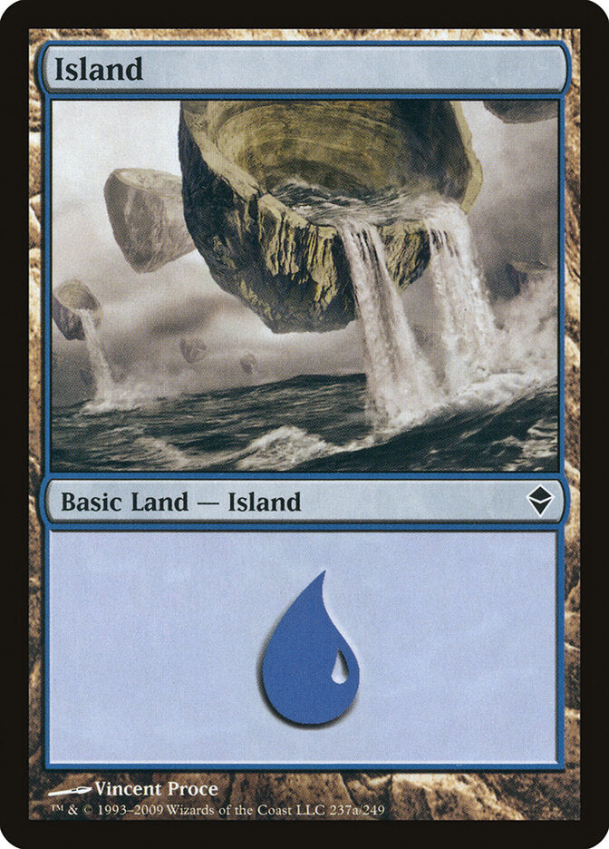 Ilha / Island - Magic: The Gathering - MoxLand