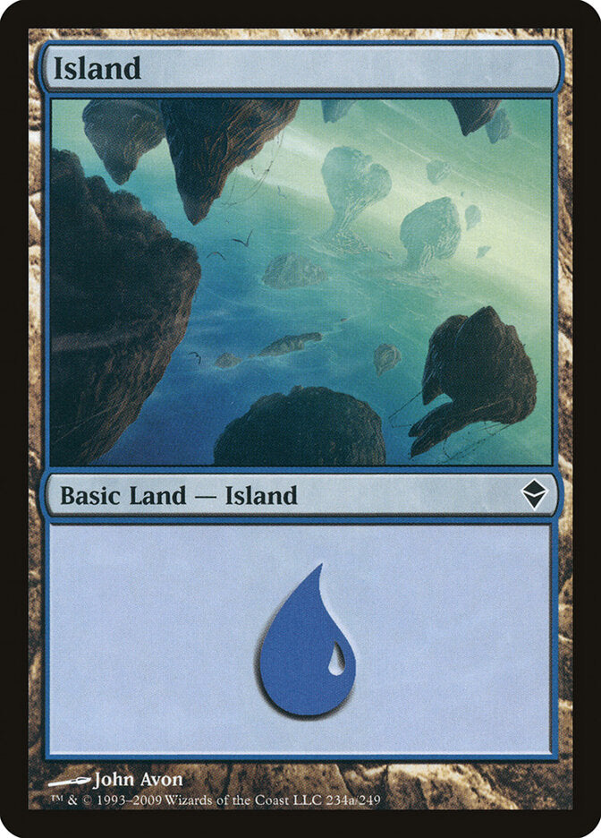 Ilha / Island - Magic: The Gathering - MoxLand