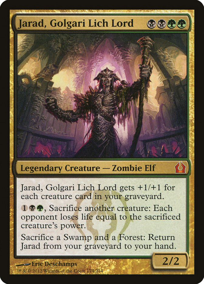 Jarad, Senhor Lich dos Golgari / Jarad, Golgari Lich Lord - Magic: The Gathering - MoxLand