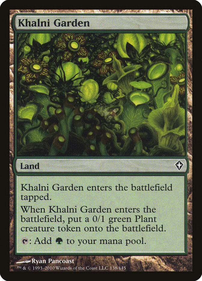Jardim de Khalni / Khalni Garden - Magic: The Gathering - MoxLand