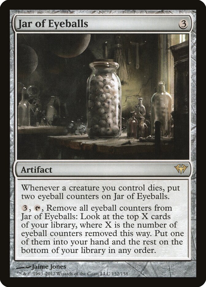 Jarra de Globos Oculares / Jar of Eyeballs - Magic: The Gathering - MoxLand