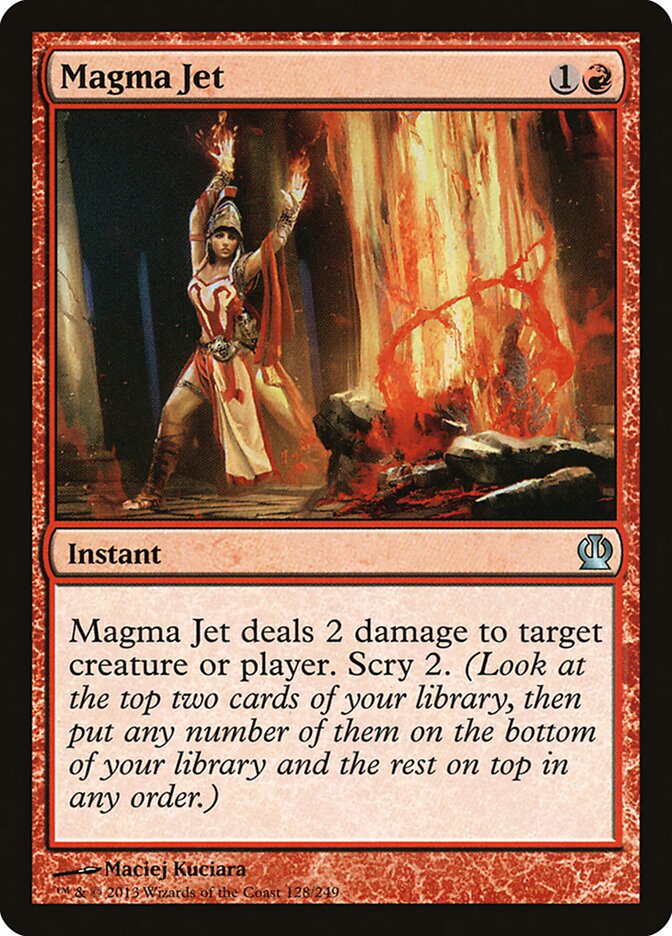 Jato de Magma / Magma Jet - Magic: The Gathering - MoxLand