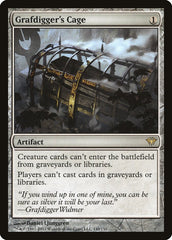 Jaula do Escavador de Túmulos / Grafdigger's Cage - Magic: The Gathering - MoxLand