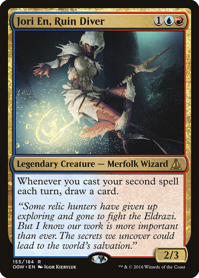 Jori En, Mergulhadora das Ruínas / Jori En, Ruin Diver - Magic: The Gathering - MoxLand