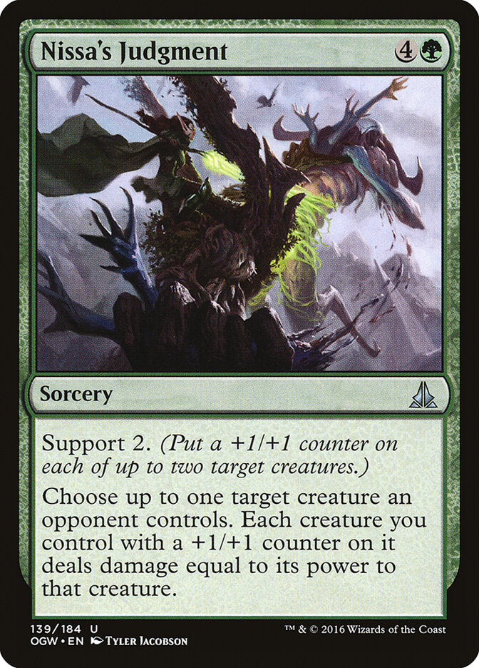 Julgamento de Nissa / Nissa's Judgment - Magic: The Gathering - MoxLand