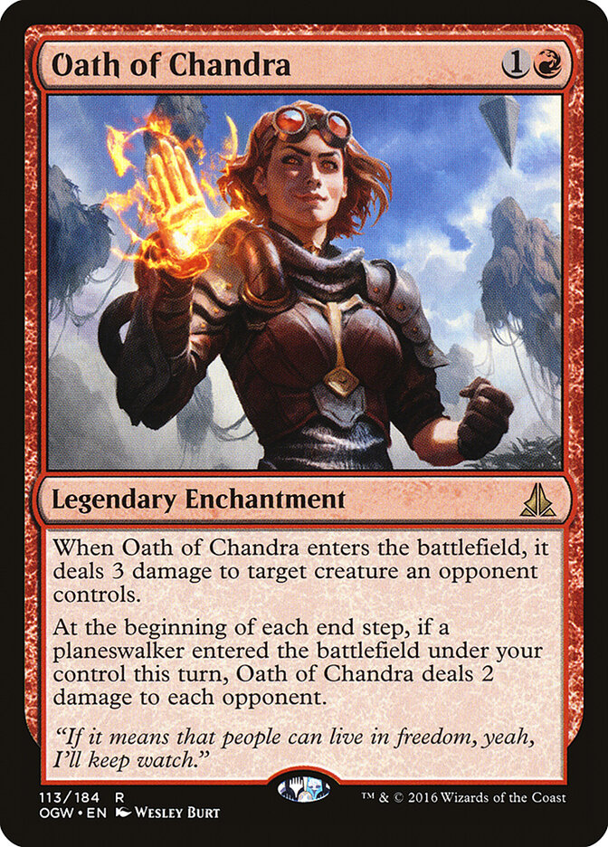 Juramento de Chandra / Oath of Chandra - Magic: The Gathering - MoxLand
