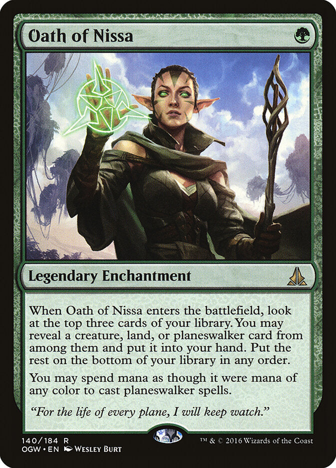 Juramento de Nissa / Oath of Nissa - Magic: The Gathering - MoxLand