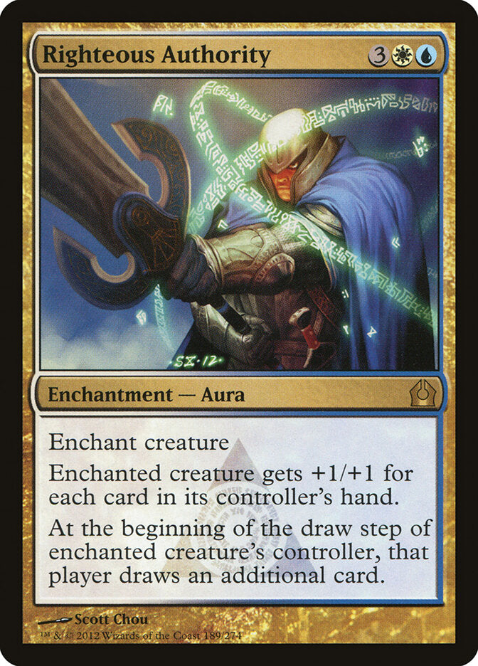 Justa Autoridade / Righteous Authority - Magic: The Gathering - MoxLand