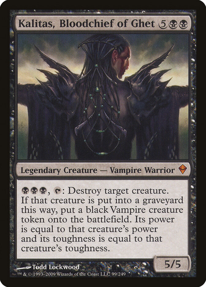 Kalitas, Grão-Vampiro de Ghet / Ka
