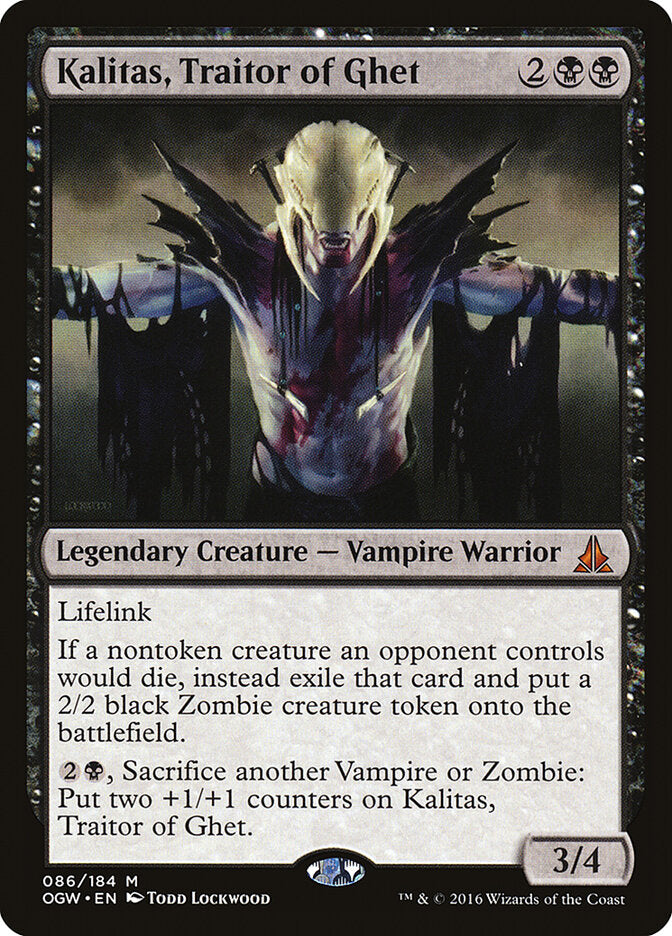 Kalitas, Traidor de Ghet / Kalitas, Traitor of Ghet - Magic: The Gathering - MoxLand