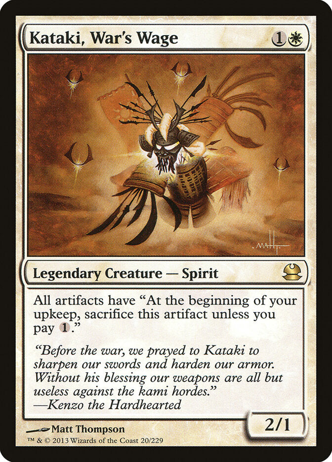 Kataki, Soldo de Guerra / Kataki, War’s Wage - Magic: The Gathering - MoxLand