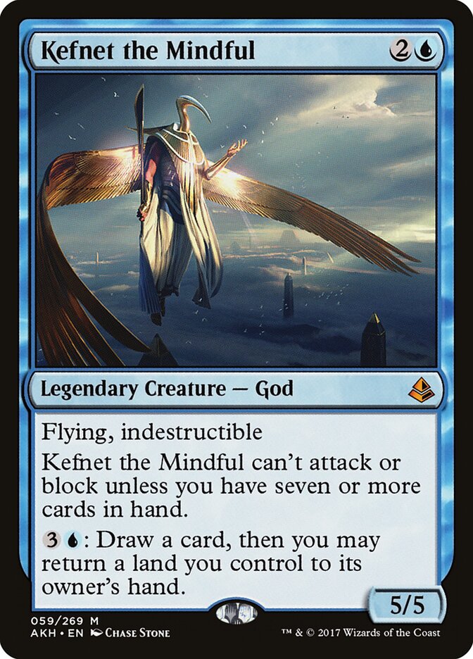 Kefnet, o Consciente / Kefnet the Mindful - Magic: The Gathering - MoxLand