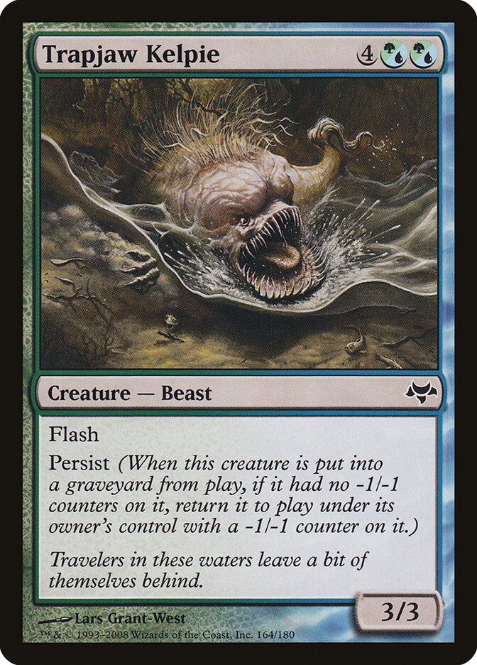 Kelpie Boca-Voraz / Trapjaw Kelpie - Magic: The Gathering - MoxLand