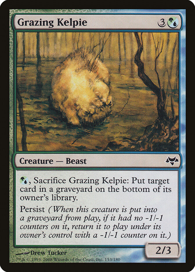 Kelpie Papa-Pasto / Grazing Kelpie - Magic: The Gathering - MoxLand