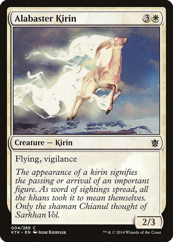 Kirin de Alabastro / Alabaster Kir