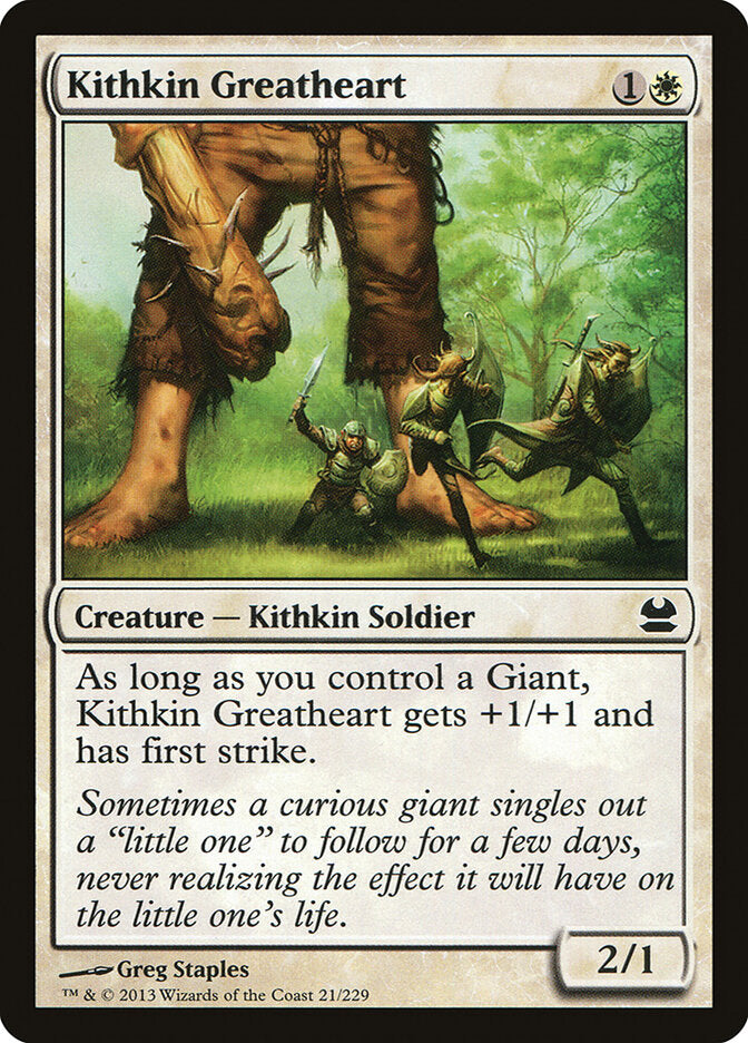 Kithkin Intrépido / Kithkin Greatheart - Magic: The Gathering - MoxLand
