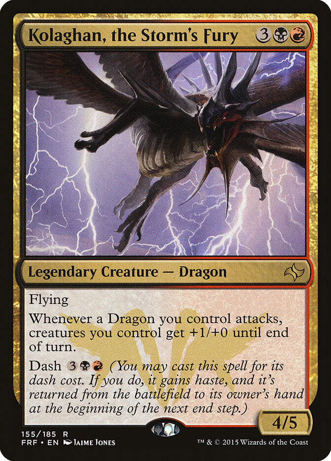 Kolaghan, Fúria da Tempestade / Kolaghan, the Storm's Fury - Magic: The Gathering - MoxLand