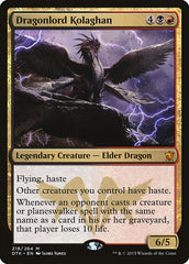 Kolaghan, Soberana Dragoa / Dragonlord Kolaghan - Magic: The Gathering - MoxLand