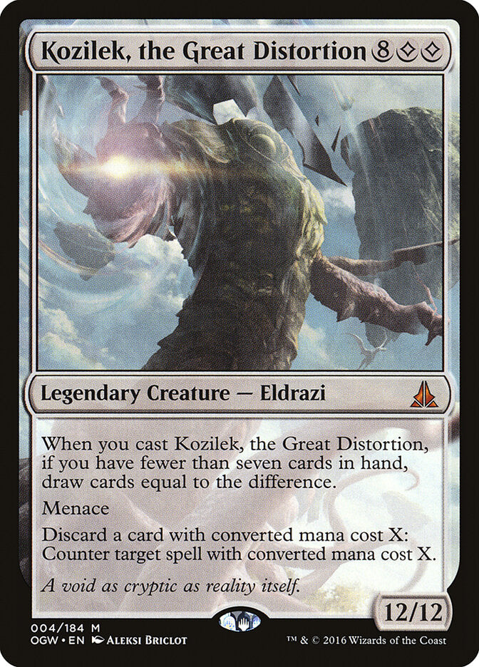 Kozilek, a Grande Distorção / Kozilek, the Great Distortion - Magic: The Gathering - MoxLand