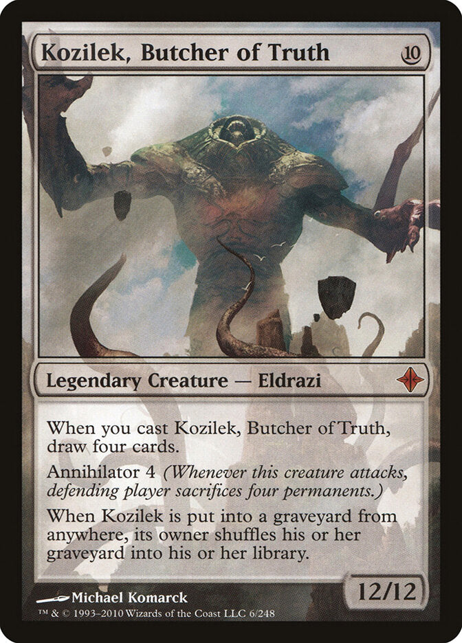 Kozilek, Carniceiro da Verdade / Kozilek, Butcher of Truth - Magic: The Gathering - MoxLand
