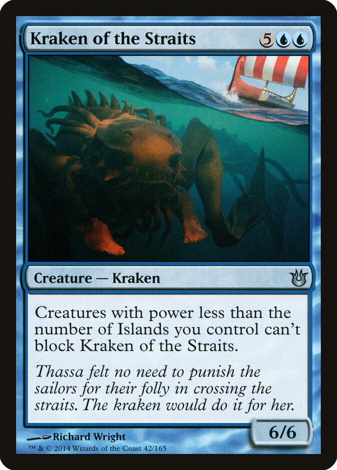 Kraken do Estreito / Kraken of the Straits - Magic: The Gathering - MoxLand
