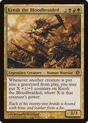 Kresh Tranças-de-Sangue / Kresh the Bloodbraided - Magic: The Gathering - MoxLand