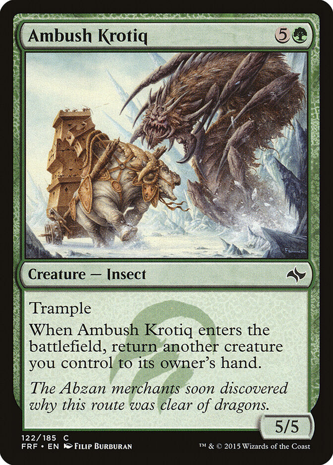Krotiq Emboscador / Ambush Krotiq - Magic: The Gathering - MoxLand