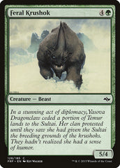 Krushok Bestial / Feral Krushok - Magic: The Gathering - MoxLand