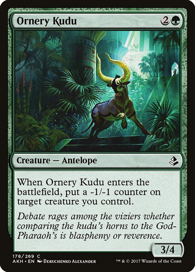 Kudu Turrão / Ornery Kudu - Magic: The Gathering - MoxLand