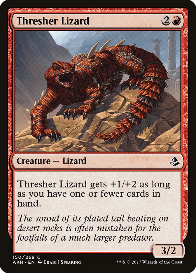 Lagarto-raposo / Thresher Lizard - Magic: The Gathering - MoxLand