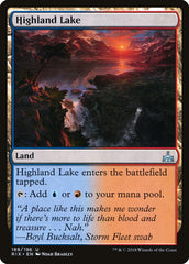 Lago Montanhês / Highland Lake - Magic: The Gathering - MoxLand