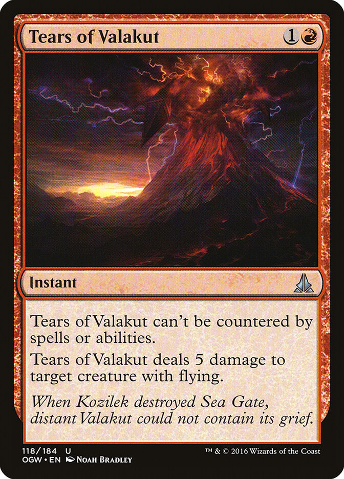 Lágrimas de Valakut / Tears of Valakut - Magic: The Gathering - MoxLand