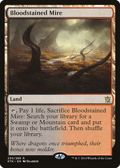 Lamaçal Ensanguentado / Bloodstained Mire - Magic: The Gathering - MoxLand